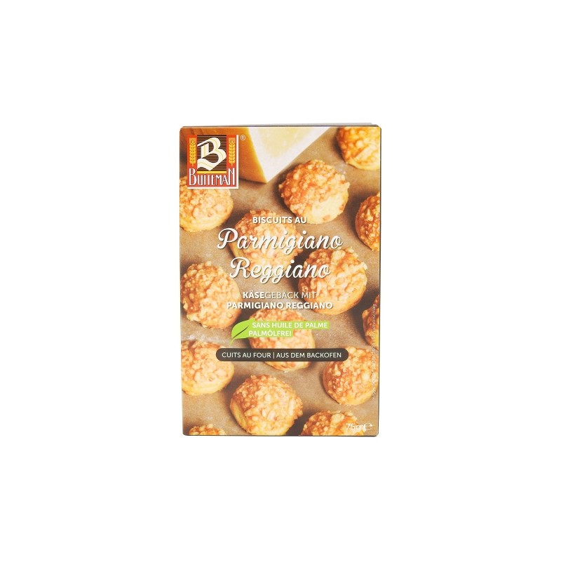 Biscuits apéritif au parmigiano reggiano 75gr - Produits secs - Acheter sur  Le Pressoir des Gourmands
