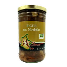 Biche aux mirabelles 750gr